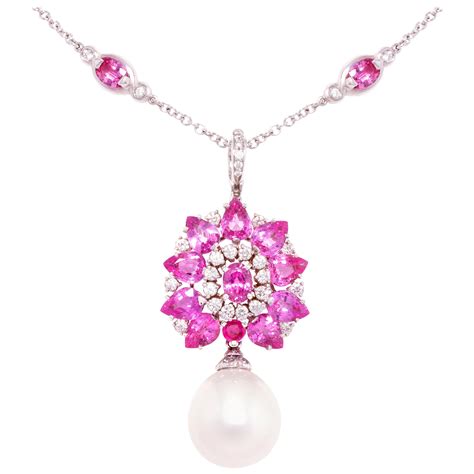 lv high jewelry pink sapphire and diamond necklace price|Louis Vuitton’s High Jewelry: Fully Traceable Rubies, .